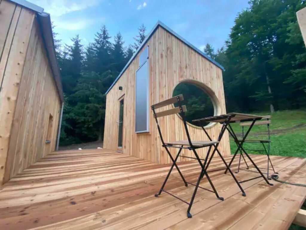 Terrasse des Tiny-House