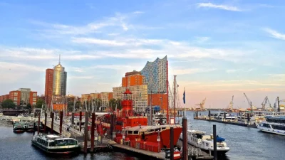 Feuerschiff Hamburg bei Tageslicht